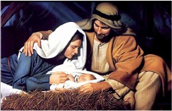 Picture of the birth of Jesus