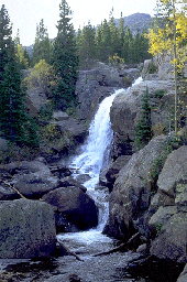 Rocky Mountain Waterfall