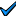 An image of a blue checkmark is displayed