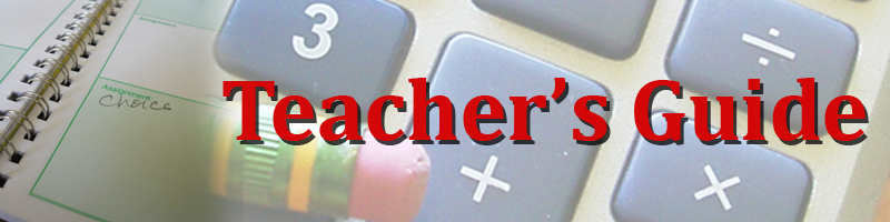 Banner for curriculum guide for teachers