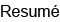 resume