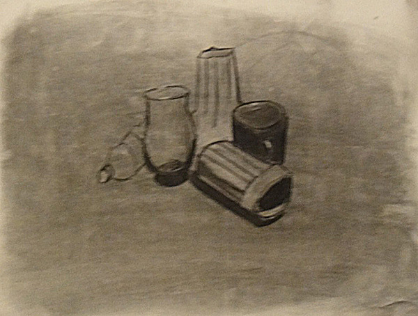 Glass drawing