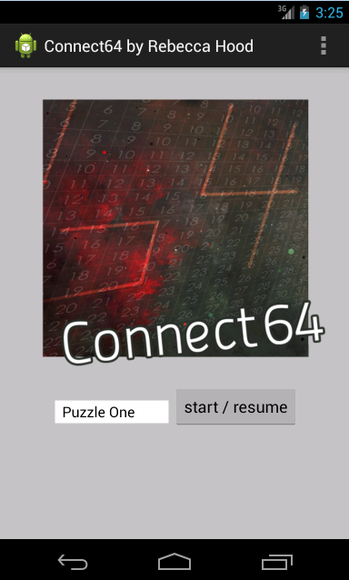 connect64 screen one