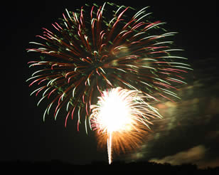 Tree Fireworks