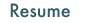 resume